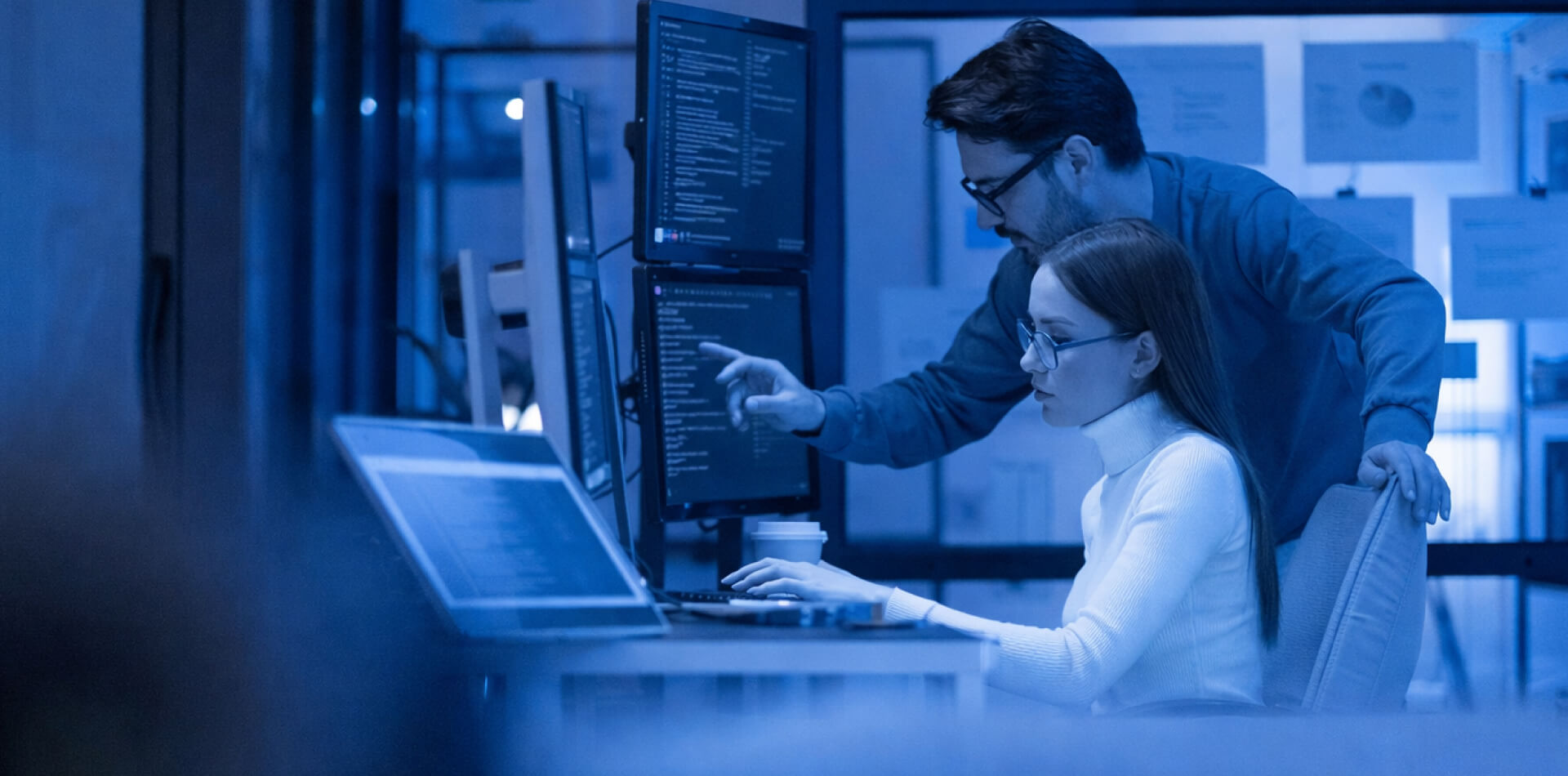 Cybersecurity illustration